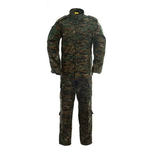 Military Uniform Camouflage Tactical Clothing Combat Suit Men Army Special Forces Airsoft Militar Soldier Coat+Pant Set Maxi XS-