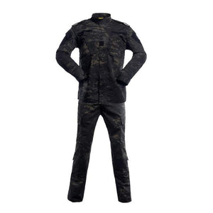 Military Uniform Camouflage Tactical Clothing Combat Suit Men Army Special Forces Airsoft Militar Soldier Coat+Pant Set Maxi XS-