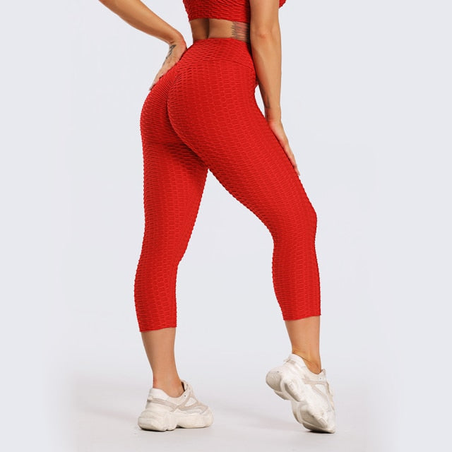 Women's High Waist Capris Yoga Pants