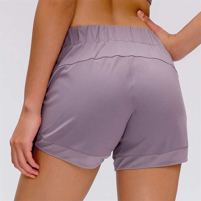 Women's Gym Draw String Loose Fit Athletic Shorts
