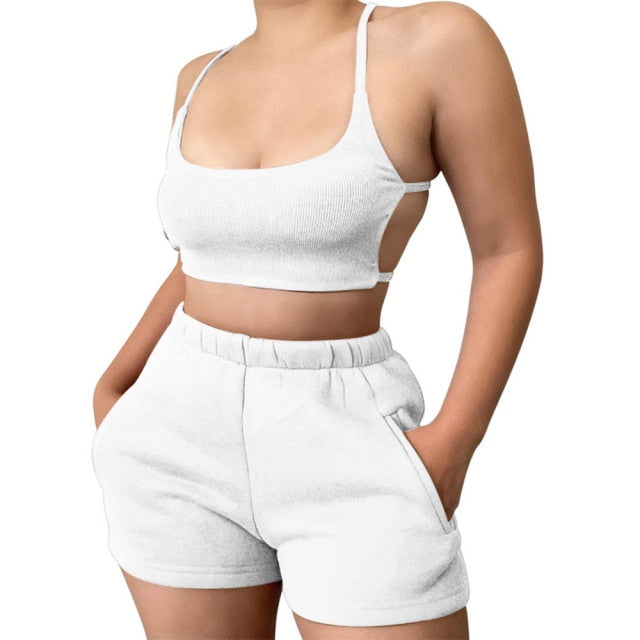 Women Autumn Casual Two Piece Set Tracksuit