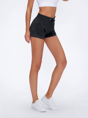 Women's Gym Draw String Loose Fit Athletic Shorts