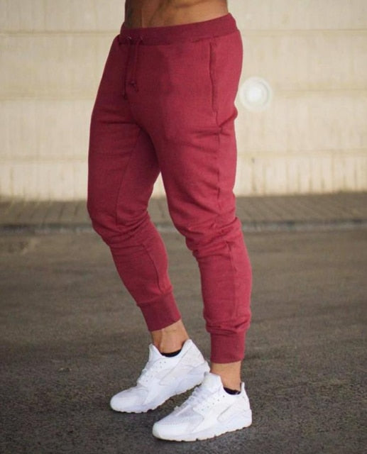 New Men's Sport Running Cotton Trackpants